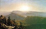 Sanford Robinson Gifford Paintings - The Shawangunk Mountains by Sanford Robinson Gifford